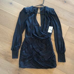 Free People Black Mini Dress